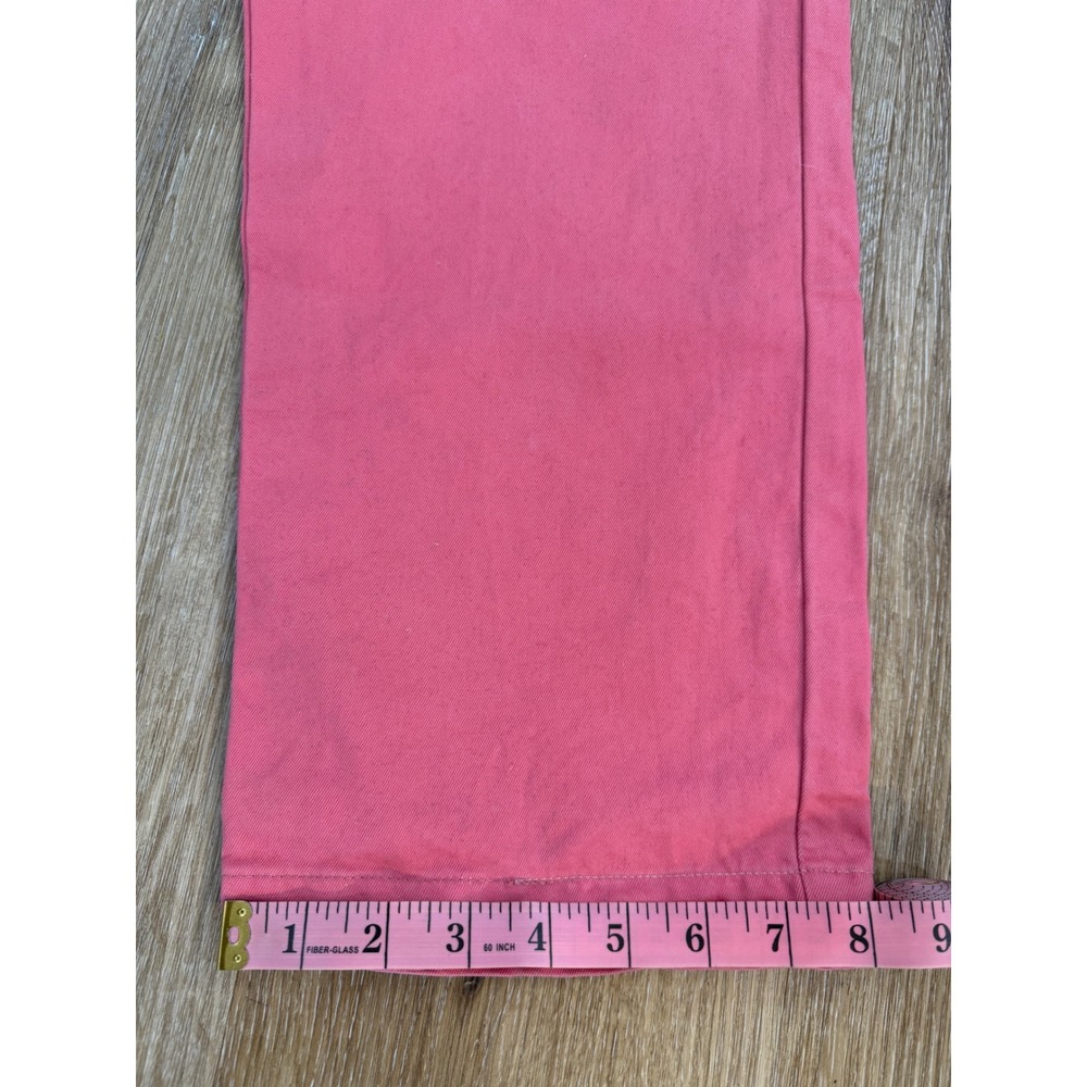 Vineyard Vines Breaker Pants Mens 38x30 Pink Cotton Twill Chinos Excellent - Picture 9 of 11